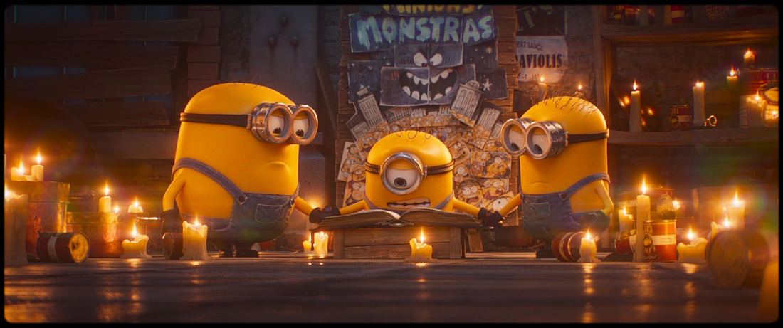 Scene uit Minions & Monsters.