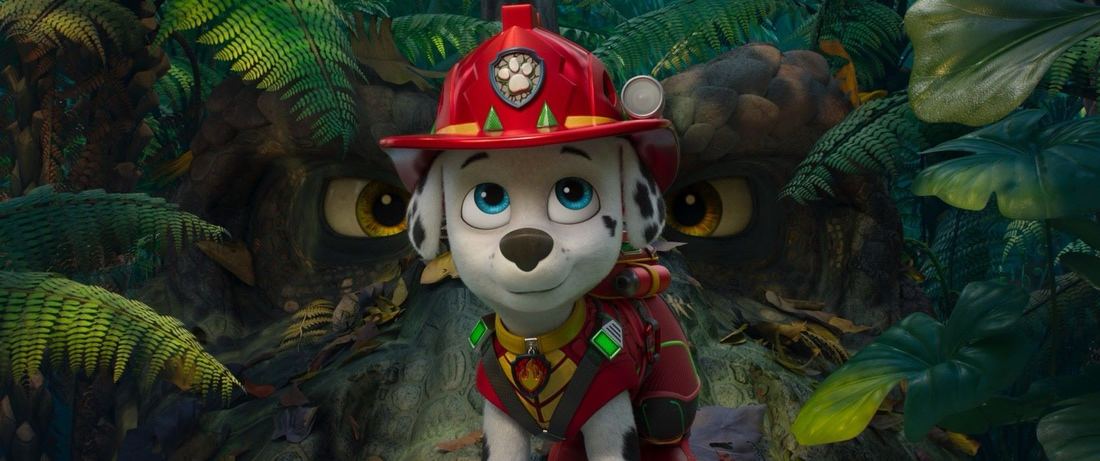 Scene uit Paw Patrol: De Dinofilm.