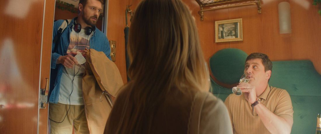 Scene uit Red Rue Express.