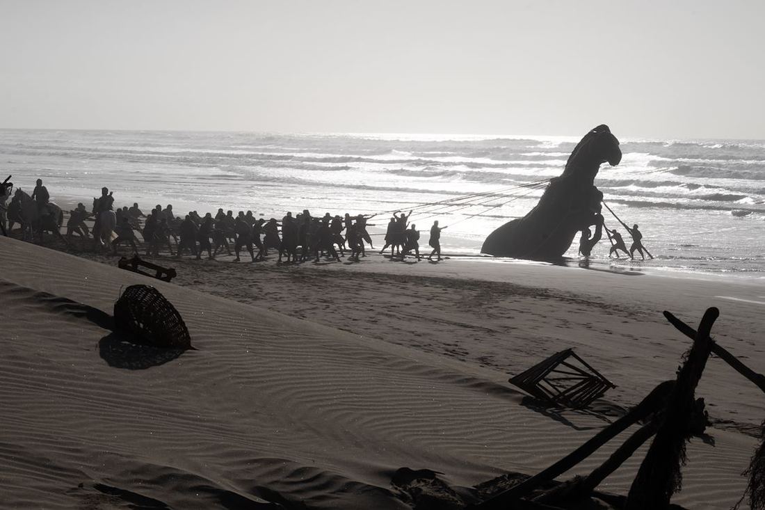 Scene uit The Odyssey.
